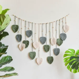 Boho Leaf Wall Tapestry