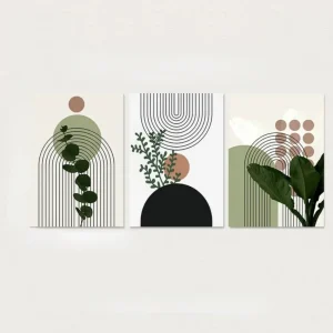 3-Piece Abstract Canvas Set