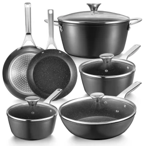 10-Piece Nonstick Cookware Set