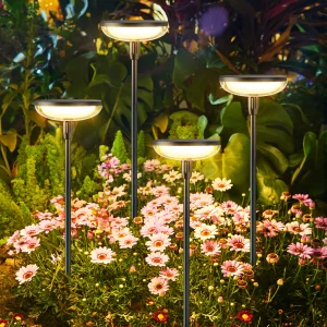 6-Pack Solar Path Lights