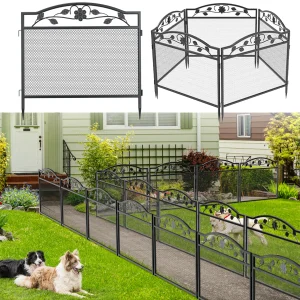 5-Piece Garden Fence Set